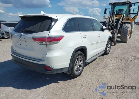 2015 Toyota Highlander Le Plus V6 z USA, uszkodzony, nr VIN 5TDZKRFH9FS117911